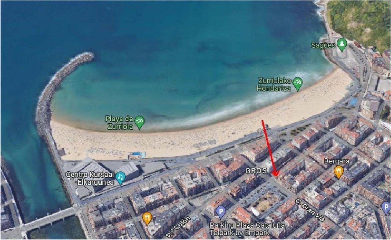 Chic Gran Via, Nuevo Apartamento De Diseno En Gros By Chicdonosti San Sebastian Bagian luar foto